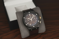 Ceramic Chronograph – Brown Dial & Leather Strap