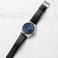 TOMI Midnight Blue – Slim Quartz Dress Watch