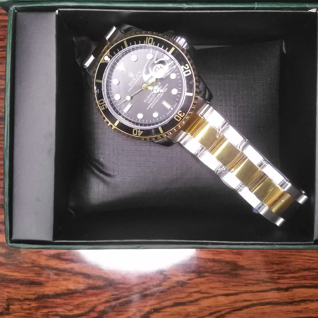 Submariner Chain – Two Tone Gold & Silver