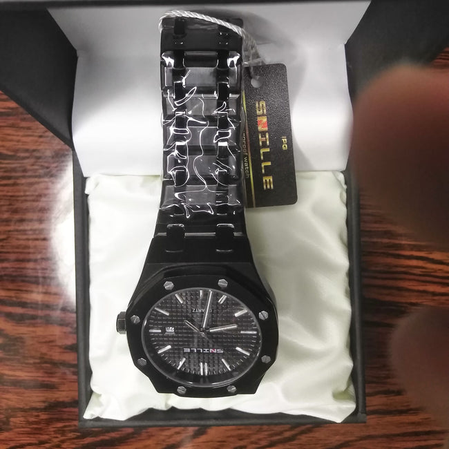 Snille All-Black Edition – Quartz Dress Watch