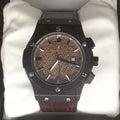 Ceramic Chronograph – Brown Dial & Leather Strap