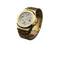 Gold Skeleton Automatic Watch