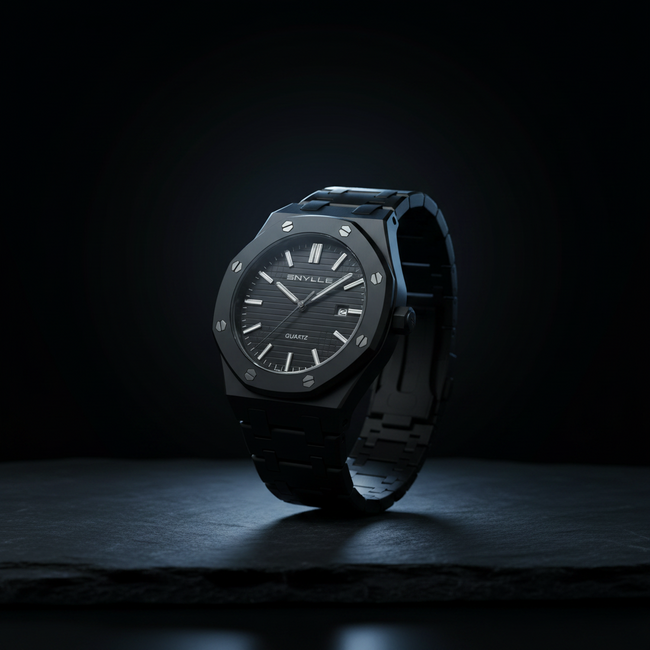 Snille All-Black Edition – Quartz Dress Watch